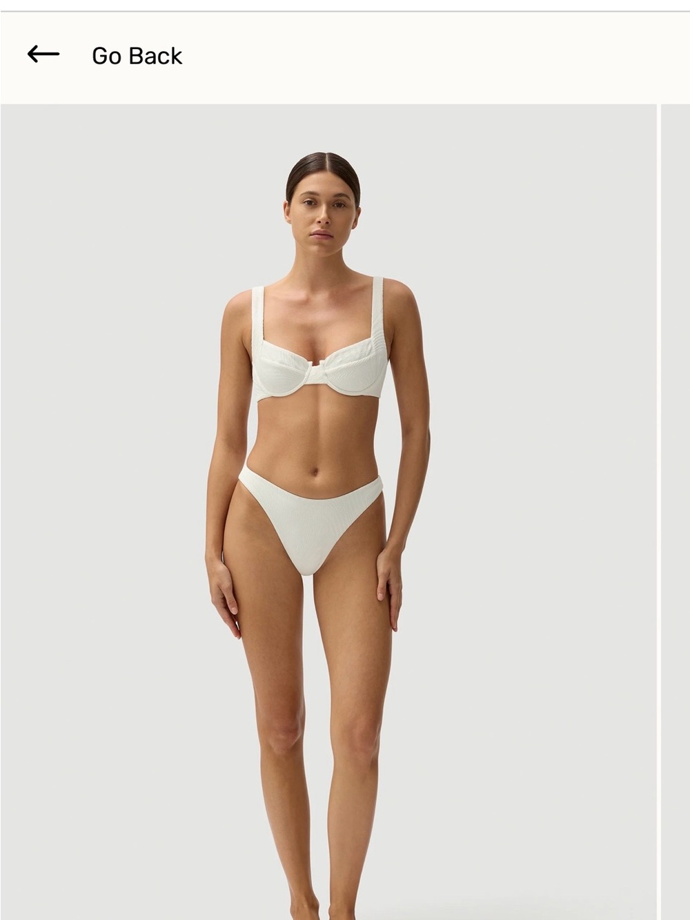 FELLA Cream Underwire Bralette with Wide Straps